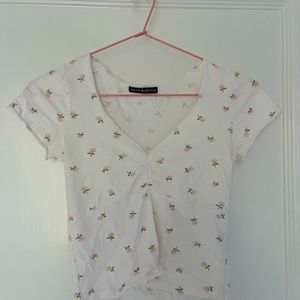 Brandy Melville Floral Gina Top